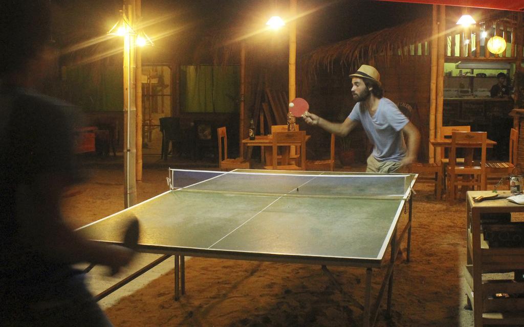 Psygon Surf Camp Pansiyon Máncora Dış mekan fotoğraf